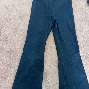 Frame Jet Set Palazzo Pull on Jeans